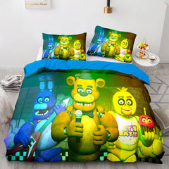 2025 NEW Game Five Nights at Freddy's Bedding Sets Pattern Quilt Covers