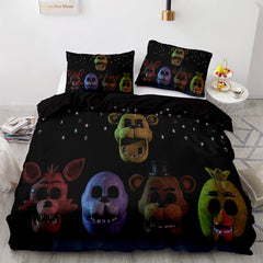 2026 NEW Five Nights at Freddy's Cosplay Bedding Quilt Cover Without Filler