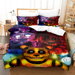 2026 NEW Five Nights at Freddy's Cosplay Bedding Set Quilt Cover Without Filler