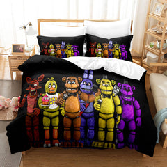 2026 NEW Five Nights at Freddy's Cosplay Bedding Set Quilt Cover Without Filler
