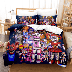 2026 NEW Five Nights at Freddy's Cosplay Bedding Set Quilt Cover Without Filler