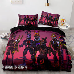 2026 NEW Five Nights at Freddy's Cosplay Bedding Sets Quilt Covers Without Filler