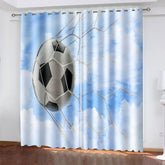 2025 NEW Football Curtains Blackout Window Treatments Drapes for Room Decoration