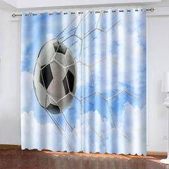2025 NEW Football Curtains Blackout Window Treatments Drapes for Room Decoration