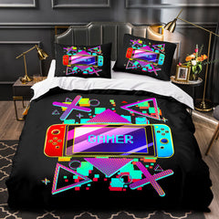 2026 NEW Game Controller Gamepad Bedding Set Quilt Cover Without Filler