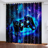 2025 NEW Game Controller Gamepad Curtains Blackout Window Treatments Drapes