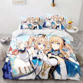 2026 NEW Game Genshin Impact Bedding Set Quilt Cover
