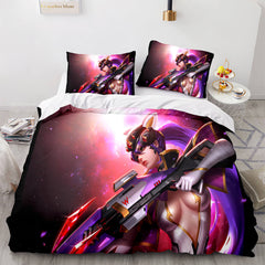 2026 NEW Game Overwatch Cosplay Bedding Set Quilt Covers Without Filler