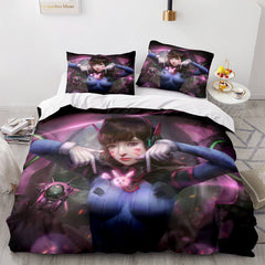 2026 NEW Game Overwatch Cosplay Bedding Set Quilt Covers Without Filler