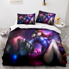 2026 NEW Game Overwatch Cosplay Bedding Set Quilt Covers Without Filler