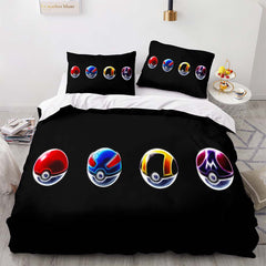 2026 NEW Game Pokémon Pikachu Bedding Sets Pattern Quilt Cover Without Filler