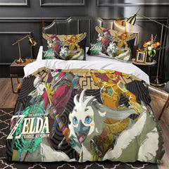 2026 NEW Game The Legend of Zelda Tears of the Kingdom Bedding Set Quilt Duvet Cover
