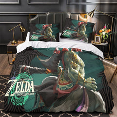 2026 NEW Game The Legend of Zelda Tears of the Kingdom Bedding Set Quilt Duvet Cover