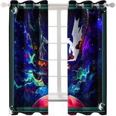 2025 NEW Game of Thrones Curtains Ice and Fire Blackout Window Treatments Drapes