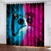 2025 NEW Gamepad Curtains Joystick Blackout Window Treatments Drapes for Room Decor