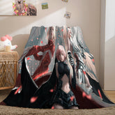 2025 NEW Game Ghost Blade Cosplay Flannel Fleece Blanket