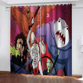 2025 NEW Harley Quinn Season 3 Curtains Blackout Window Drapes