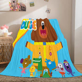 2024 NEW Hey Duggee Blanket Pattern Flannel Throw Room Decoration