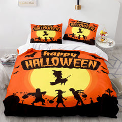 2025 NEW Horror Halloween Decor Bedding Sets Quilt Covers Room Decoration