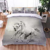 2025 NEW Horse Pattern Bedding Set Quilt Cover Without Filler