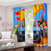 2026 NEW Hot Wheels Curtains Blackout Window Drapes