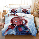Child's Play Chucky Horror Movie Duvet Cover Quilt Cover Pillowcase