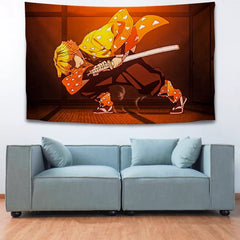 Demon Slayer Wall Decor Hanging Tapestry Home Bedroom Living Room Decoration