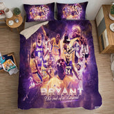 Black Mamba Basketball Kobe #18 Duvet Cover Quilt Cover Pillowcase Bedding Set Bed Linen Home Decor