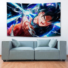 Dragon Ball Z Son Goku Wall Decor Hanging Tapestry Home Bedroom Living Room Decoration