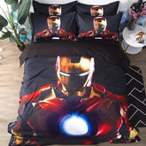 Iron Man Tony Stark Duvet Cover Bedding Set Pillowcase