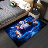 Frozen Anna Elsa Princess Carpet Living Room Bedroom Sofa Mat Door Rugs