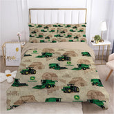 John Agriculture Tractor Farm Tractor Duvet Cover Quilt Cover Pillowcase Bedding Set Bed Linen Home Bedroom Decor