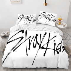 2026 NEW JYP Stray Kids Cosplay Soft Bedding Sets Quilt Covers Without Filler