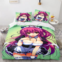 2026 NEW Japan Anime Maid Cosplay Bedding Sets Quilt Covers Without Filler