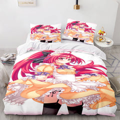 2026 NEW Japan Anime Maid Cosplay Bedding Sets Quilt Covers Without Filler