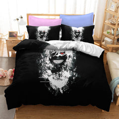 2026 NEW Japan Anime Tokyo Ghoul Cosplay Bedding Set Quilt Cover Without Filler