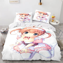 2026 NEW Japan Maid Cute Loli Cosplay Bedding Set Quilt Covers Without Filler
