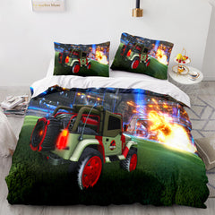 2026 NEW Jeep 4X4 Vehicle Off-Road Adventure Car Bedding Set Quilt Cover