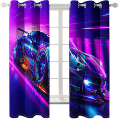 2025 NEW Jeep Car Farming Simulator Tractor Curtains Blackout Window Treatments Drapes