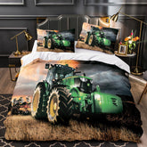 2025 NEW Farming Tractor Bedding Set Duvet Cover Without Filler
