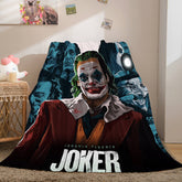 2025 NEW Joker Flannel Caroset Throw Cosplay Blanket