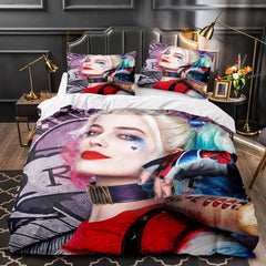 2026 NEW Joker Suicide Squad Harley Quinn Bedding Set Quilt Duvet Cover Sets