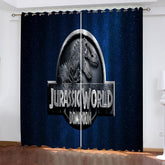 2026 NEW Jurassic World Dominion Curtains Cosplay Blackout Window Drapes