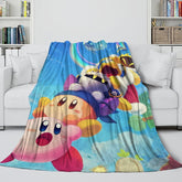 2025 NEW Kirby Blanket Flannel Fleece Throw Room Decoration