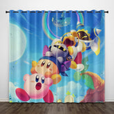 2026 NEW Kirby Curtains Pattern Blackout Window Drapes