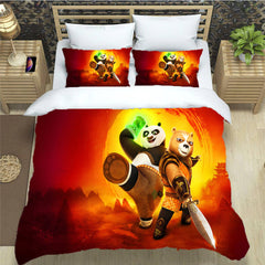 2026 NEW Kung Fu Panda The Dragon Knight Bedding Set Quilt Cover Without Filler