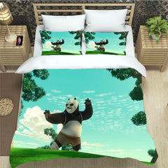 2026 NEW Kung Fu Panda The Dragon Knight Bedding Set Quilt Cover Without Filler