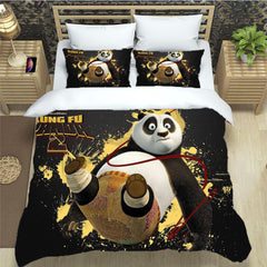 2026 NEW Kung Fu Panda The Dragon Knight Bedding Set Quilt Cover Without Filler