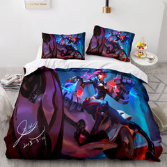 2026 NEW League of Legends Cosplay Bedding Sets Quilt Covers Without Filler