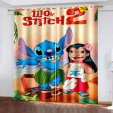2025 NEW Lilo & Stitch 2 Curtains Blackout Window Drapes
